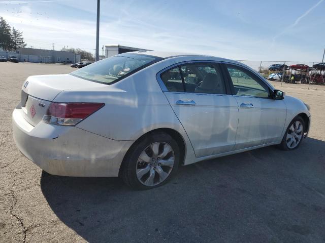 1HGCP36889A003762 - 2009 HONDA ACCORD EXL WHITE photo 3