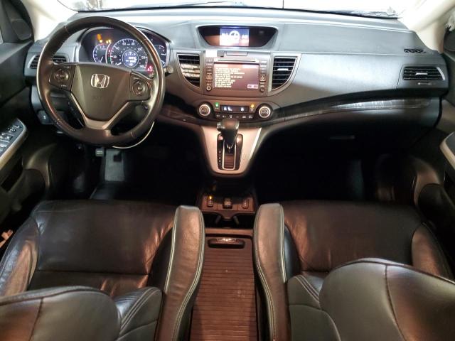 5J6RM4H72DL014176 - 2013 HONDA CR-V EXL WHITE photo 8
