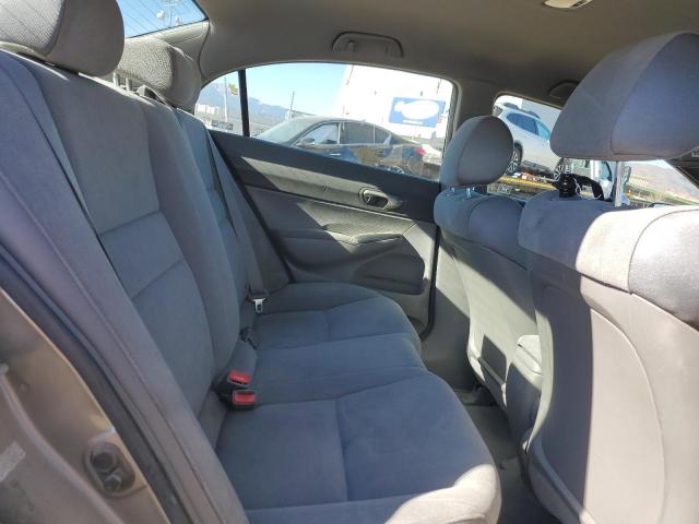 2HGFA15518H352465 - 2008 HONDA CIVIC LX GRAY photo 10