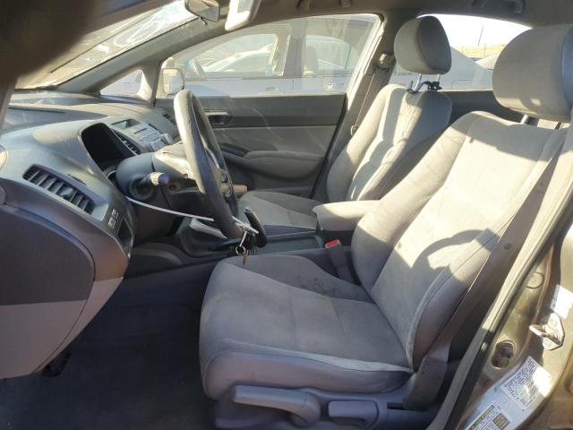 2HGFA15518H352465 - 2008 HONDA CIVIC LX GRAY photo 7