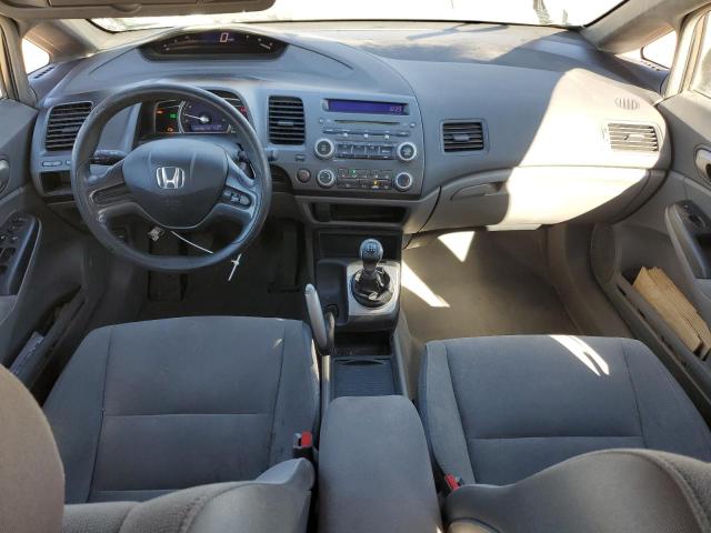 2HGFA15518H352465 - 2008 HONDA CIVIC LX GRAY photo 8