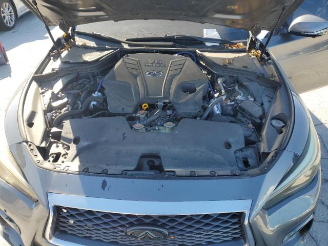 JN1EV7AP4KM519594 - 2019 INFINITI Q50 LUXE Сірий фото 11