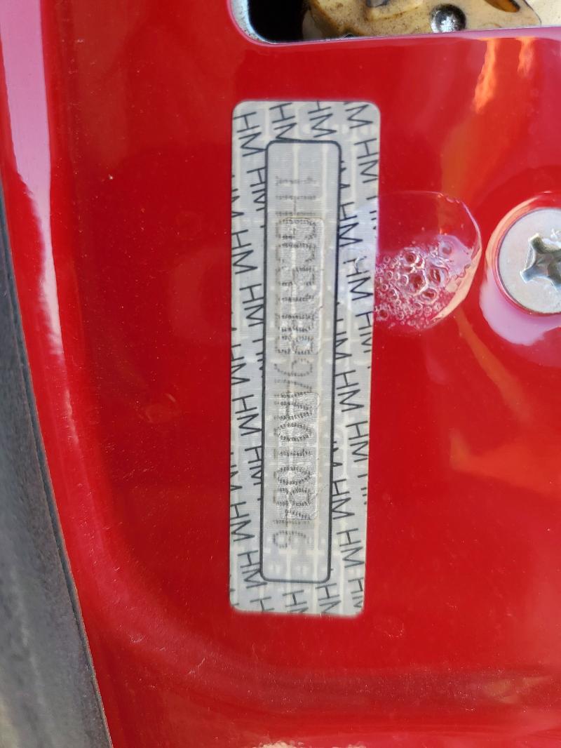 1HGCS1B89AA010846 - 2010 HONDA ACCORD EXL RED photo 12