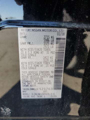 5N1DL0MM1JC521763 - 2018 INFINITI QX60 黑色 照片 13