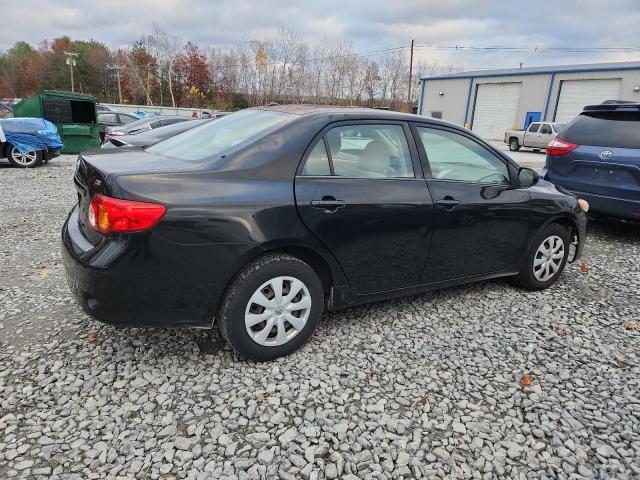 2T1BU4EE4AC306781 - 2010 TOYOTA COROLLA BASE BLACK photo 3