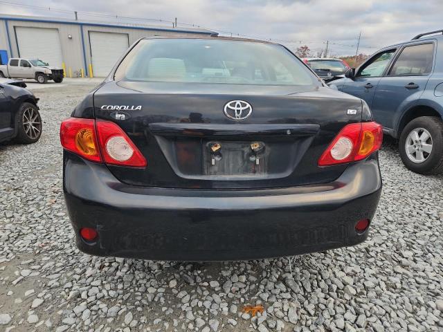 2T1BU4EE4AC306781 - 2010 TOYOTA COROLLA BASE BLACK photo 6