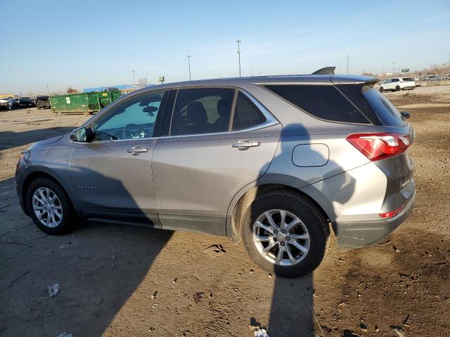 3GNAXJEV6JL109651 - 2018 CHEVROLET EQUINOX LT Plata foto 2