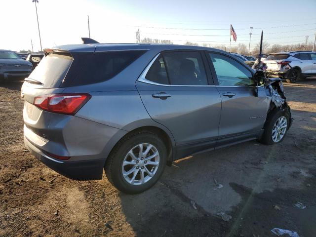 3GNAXJEV6JL109651 - 2018 CHEVROLET EQUINOX LT Plata foto 3