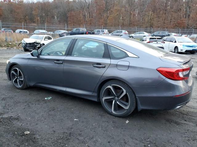 1HGCV1F38JA231358 - 2018 HONDA ACCORD SPORT Մոխրագույն լուսանկար 2
