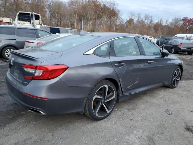 1HGCV1F38JA231358 - 2018 HONDA ACCORD SPORT Մոխրագույն լուսանկար 3