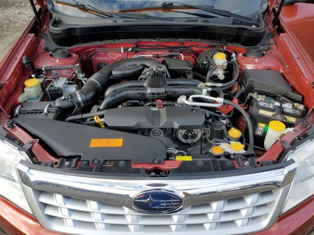JF2SHAGC2BH724236 - 2011 SUBARU FORESTER TOURING ORANGE photo 12