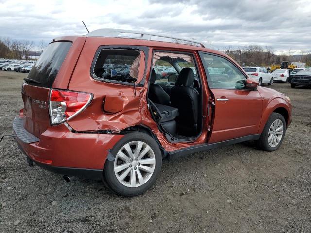 JF2SHAGC2BH724236 - 2011 SUBARU FORESTER TOURING ORANGE photo 3