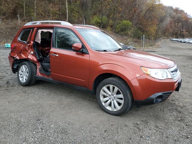 JF2SHAGC2BH724236 - 2011 SUBARU FORESTER TOURING ORANGE photo 4