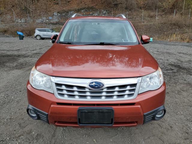JF2SHAGC2BH724236 - 2011 SUBARU FORESTER TOURING ORANGE photo 5