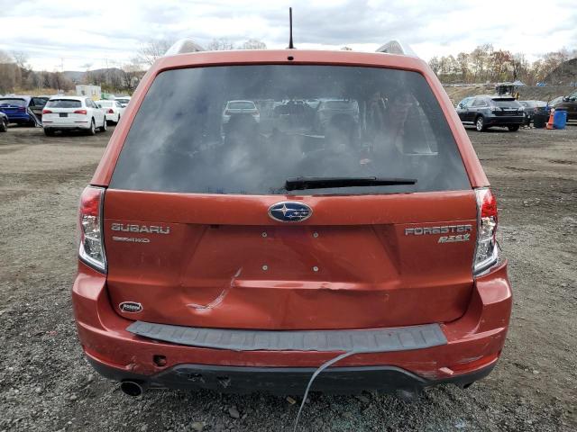 JF2SHAGC2BH724236 - 2011 SUBARU FORESTER TOURING ORANGE photo 6