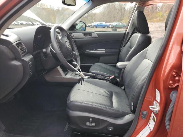 JF2SHAGC2BH724236 - 2011 SUBARU FORESTER TOURING ORANGE photo 7