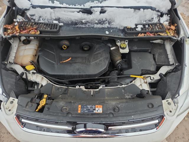 1FMCU9J99GUA48324 - 2016 FORD ESCAPE TITANIUM WHITE photo 12