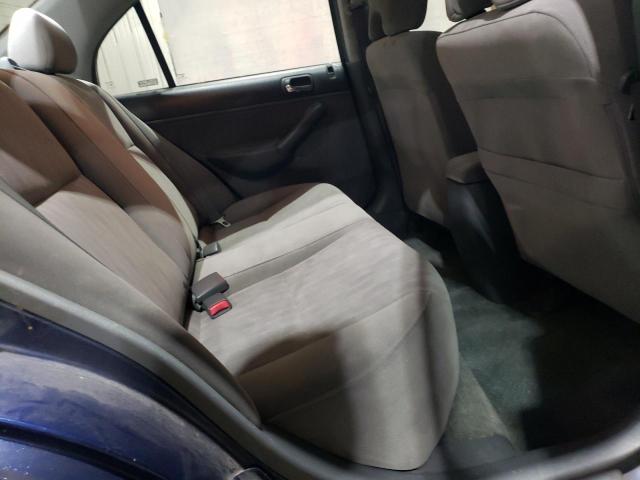 2HGES26893H587681 - 2003 HONDA CIVIC EX BLUE photo 10