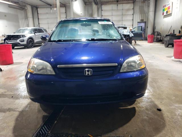 2HGES26893H587681 - 2003 HONDA CIVIC EX BLUE photo 5