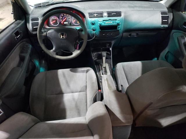 2HGES26893H587681 - 2003 HONDA CIVIC EX BLUE photo 8