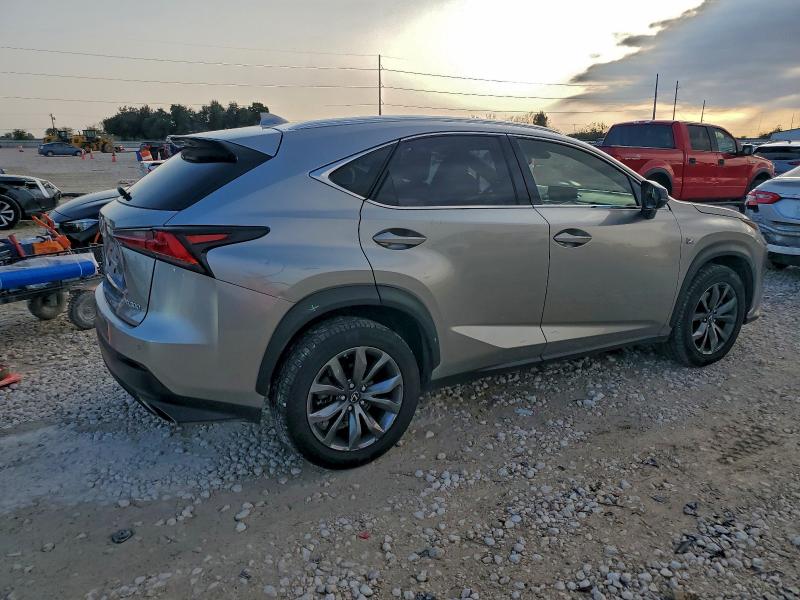 JTJYARBZ1J2101034 - 2018 LEXUS NX 300 BASE CHARCOAL photo 3