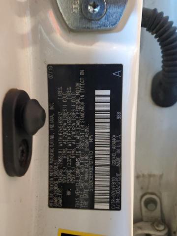 5TDZK3EHXDS127410 - 2013 TOYOTA HIGHLANDER BASE أبيض صورة 13