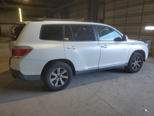 5TDZK3EHXDS127410 - 2013 TOYOTA HIGHLANDER BASE أبيض صورة 3