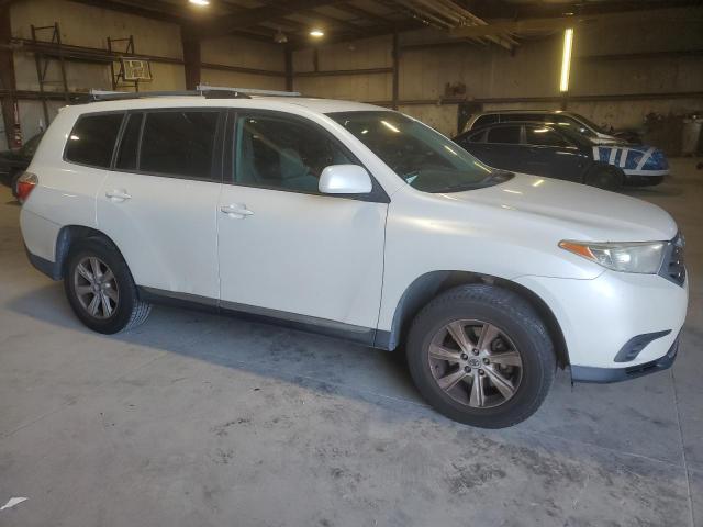 5TDZK3EHXDS127410 - 2013 TOYOTA HIGHLANDER BASE أبيض صورة 4