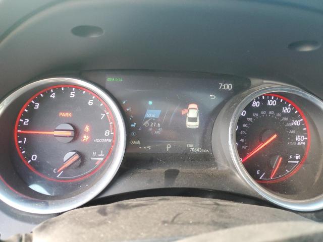 4T1B61HK7KU849777 - 2019 TOYOTA CAMRY XSE BLACK photo 9