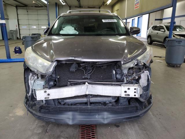 5TDJKRFH4GS297829 - 2016 TOYOTA HIGHLANDER XLE Մոխրագույն լուսանկար 5