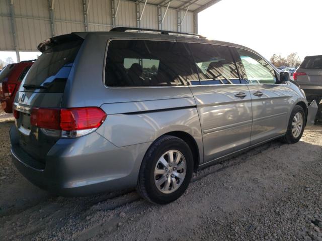 5FNRL38638B104536 - 2008 HONDA ODYSSEY EXL ლურჯი ფოტო 3