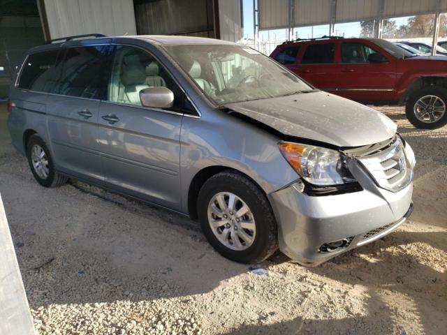 5FNRL38638B104536 - 2008 HONDA ODYSSEY EXL ლურჯი ფოტო 4