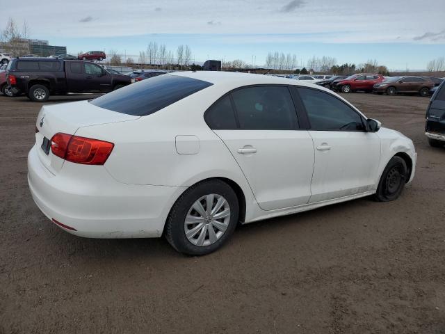 3VW2K7AJ0EM227516 - 2014 VOLKSWAGEN JETTA BASE თეთრი ფოტო 3