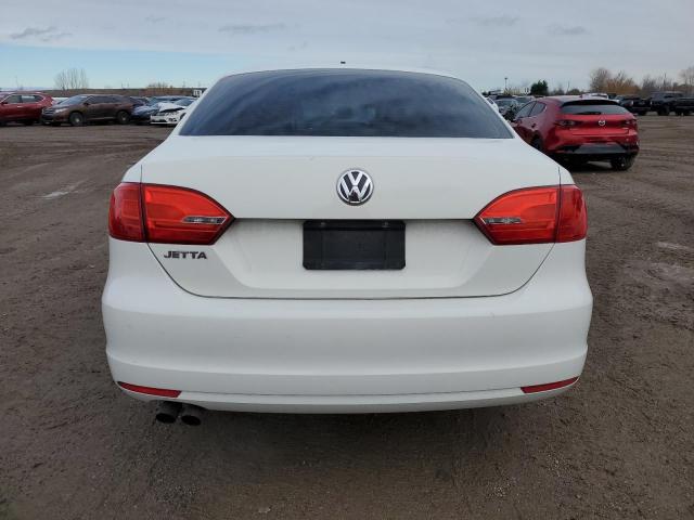 3VW2K7AJ0EM227516 - 2014 VOLKSWAGEN JETTA BASE თეთრი ფოტო 6