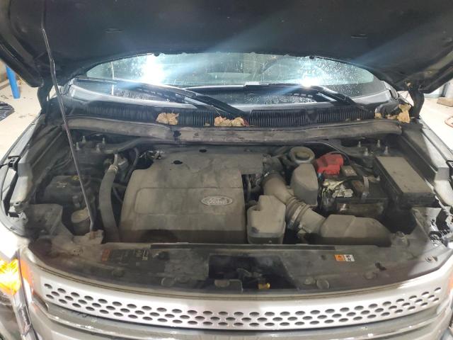 1FM5K8D87DGB18750 - 2013 FORD EXPLORER XLT BLACK photo 12