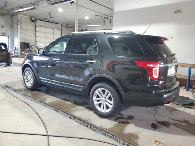 1FM5K8D87DGB18750 - 2013 FORD EXPLORER XLT BLACK photo 2