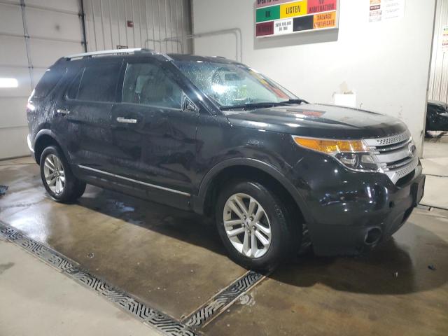1FM5K8D87DGB18750 - 2013 FORD EXPLORER XLT BLACK photo 4