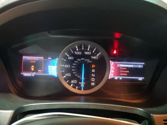 1FM5K8D87DGB18750 - 2013 FORD EXPLORER XLT BLACK photo 9