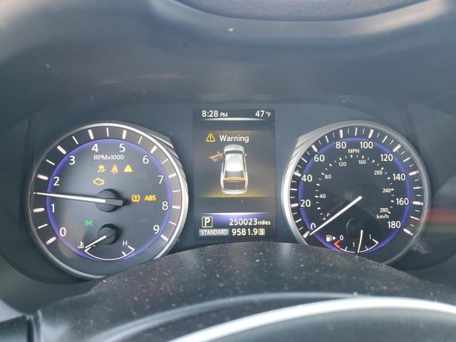 JN1BV7AR8EM698795 - 2014 INFINITI Q50 BASE GRAY photo 9