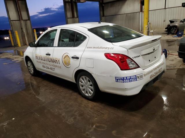 3N1CN7AP1KL822818 - 2019 NISSAN VERSA S Biały zdjęcie 2