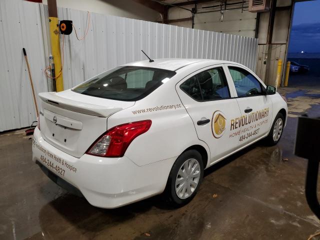 3N1CN7AP1KL822818 - 2019 NISSAN VERSA S Biały zdjęcie 3