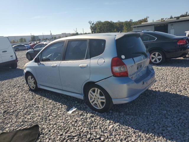 JHMGD38628S037255 - 2008 HONDA FIT SPORT BLUE photo 2