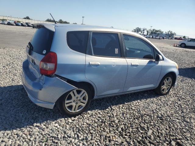 JHMGD38628S037255 - 2008 HONDA FIT SPORT BLUE photo 3