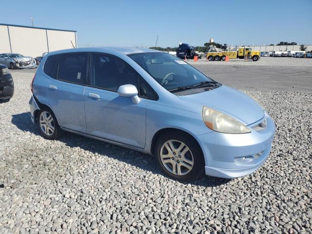 JHMGD38628S037255 - 2008 HONDA FIT SPORT BLUE photo 4