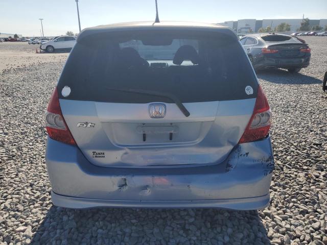 JHMGD38628S037255 - 2008 HONDA FIT SPORT BLUE photo 6