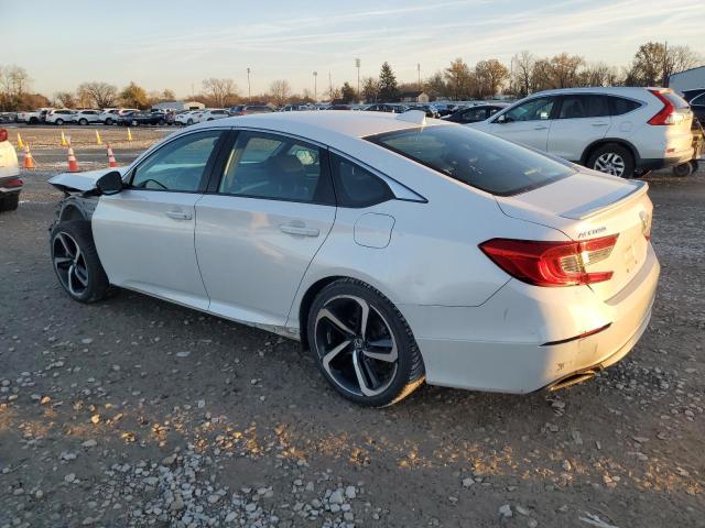 1HGCV1E33JA187142 - 2018 HONDA ACCORD SPORT თეთრი ფოტო 2