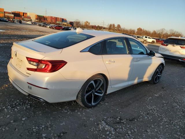 1HGCV1E33JA187142 - 2018 HONDA ACCORD SPORT თეთრი ფოტო 3