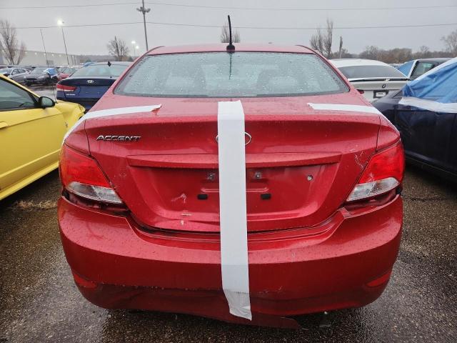 KMHCT4AE9HU242923 - 2017 HYUNDAI ACCENT SE 红色 照片 6