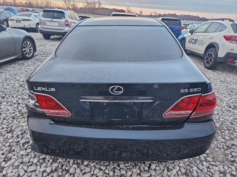 JTHBA30G065159258 - 2006 LEXUS ES 330 ლურჯი ფოტო 6