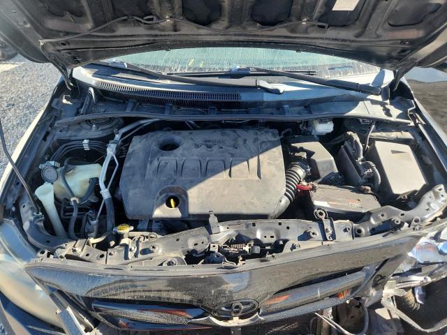 2T1BU4EE8DC953768 - 2013 TOYOTA COROLLA BASE BLACK photo 11